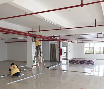 1500平方綠原辦公室裝修項目開工啦！