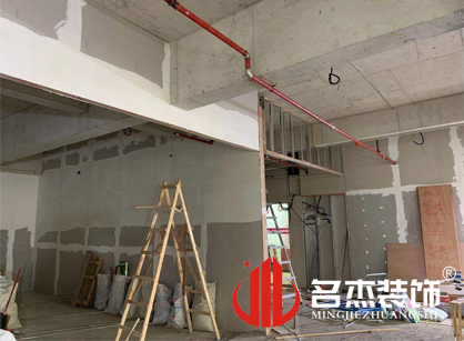 巡工地日記，美蓮葆化妝品辦公室裝修項目進(jìn)行中