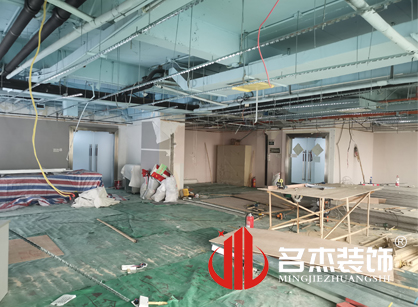 海森環(huán)?？萍嫁k公室裝修項目進行中